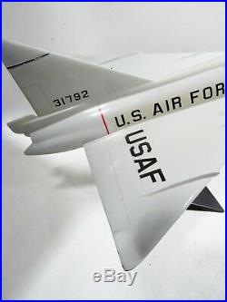 1960s Large 25 F102 USAF Desk Model Convair General Dynamics, Blaine Electronic