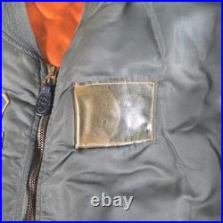 1963 USAF L-2B Flight Jacket MIL-J-7448E Size X-Large Vietnam Era Fourth Air For