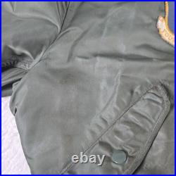 1963 USAF L-2B Flight Jacket MIL-J-7448E Size X-Large Vietnam Era Fourth Air For