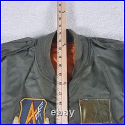 1963 USAF L-2B Flight Jacket MIL-J-7448E Size X-Large Vietnam Era Fourth Air For