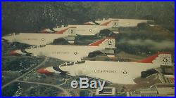 1972 UNITED STATES AIR FORCE TEAM THUNDERBIRD AUTOGRAPHED PICTURE, not a copy