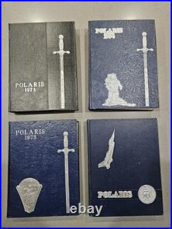 1973 1974 1975 1976 USAF Academy POLARIS Yearbooks Lot United States Air Force