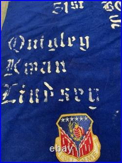 1977 51st Bomb Sq (H) Banner SAC Bomb Nav Competition Blue Ribbon Crew Patches