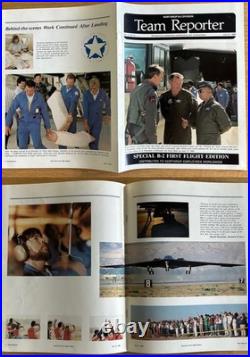 1989-1993 U. S. Air Force Northrop B-2 Spirit Stealth Bomber Press Promotions Lot