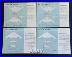 1989-1993 U. S. Air Force Northrop B-2 Spirit Stealth Bomber Press Promotions Lot