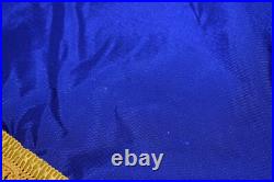 1990 USAF Air Force Blank Embroidered Organizational Flag w Fringe 3'x4