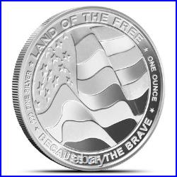 1 oz United States Armed Forces Air Force Silver Round (New Lot of 5)