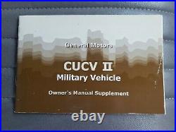 2000 Chevrolet Tahoe CUCV2 Former USAF SECURITY FORCES VEHICLE