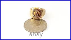 20 1950-60s 10ct United States America Air Force Insignia Ring T/10 17.7g