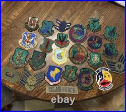 27 Assorted Vintage & Contemporary US Air Force Patch Lot
