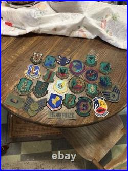 27 Assorted Vintage & Contemporary US Air Force Patch Lot