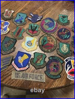 27 Assorted Vintage & Contemporary US Air Force Patch Lot