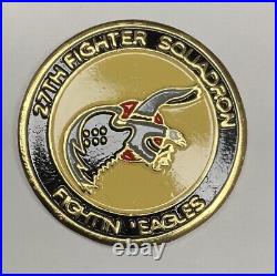 27th Fighter Squadron F-15 Eagle Keeper Air Force Challenge Coin
