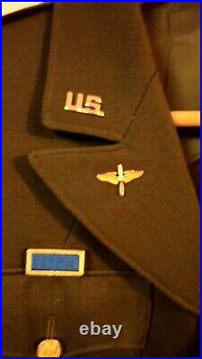 2 Wwii Jackets Usaaf 9th Air Force Pilot P. H, B. S, Eame Ribbons, Balfour Wing