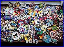 #2 -large Lot Of 100 Usaf Patches Check Out Pictures Usaf Patch Must See