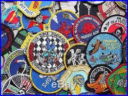 #2 -large Lot Of 100 Usaf Patches Check Out Pictures Usaf Patch Must See