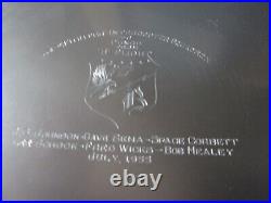 331st Fighter Interceptor Squadron July 1955 Award Trophy LOCKHEED Air Force