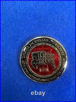 342D Recruiting Squadron Rough Riders US Airforce Challenge Coin