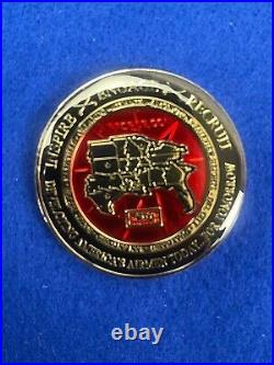 342D Recruiting Squadron Rough Riders US Airforce Challenge Coin