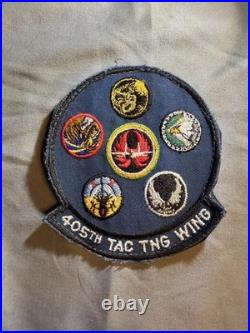 405th TAC TNG WING Air Force Patch Embroidered Militaria withprovidence