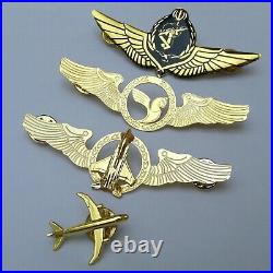 4 Persian iranian air line wing badge