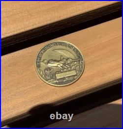 4th Special Operations SQ Spooky USAF AC-130U Gunship Challenge Coin Air Force