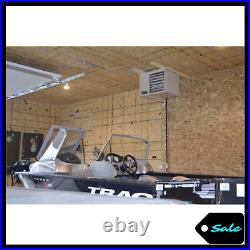 50000 BTU Forced Air Fan Propane Heater Spark Ignition Garage Barn Space Warmer