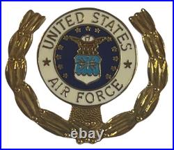 50 Pack United States Air Force Wreath Motorcycle Hat Cap Lapel Pin MS-746 50 Pack United States Air Force Wreath Motorcycle Hat Cap Lapel Pin MS-746