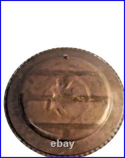 526th FIGHTER INTERCEPTOR SQUADRON LANDSTUHL GERMANY HANDMADE BRASS WALL PLATE