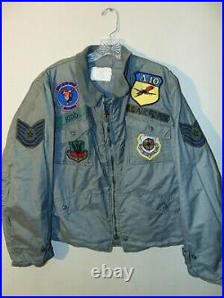 5 Jackets USAF Thunderbirds Team Mech. F-4 Phantom Era, 2 CWU-7/P, 1 M65, Flight