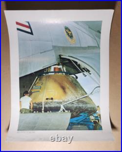 5 Vtg Vietnam War Era United States Air Force Posters / Prints USAF Apollo