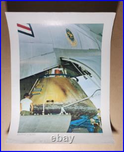 5 Vtg Vietnam War Era United States Air Force Posters / Prints USAF Apollo