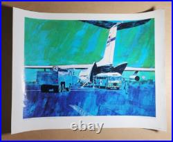 5 Vtg Vietnam War Era United States Air Force Posters / Prints USAF Apollo