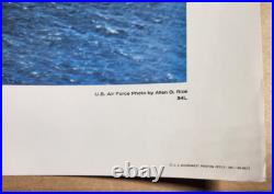 5 Vtg Vietnam War Era United States Air Force Posters / Prints USAF Apollo