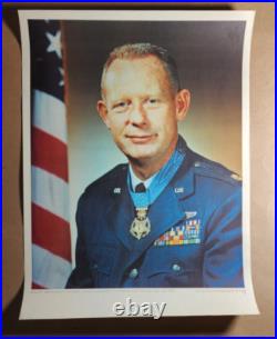 5 Vtg Vietnam War Era United States Air Force Posters / Prints USAF Miniguns &