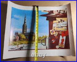 5 Vtg Vietnam War Era United States Air Force Posters / Prints USAF Miniguns &