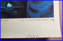 5 Vtg Vietnam War Era United States Air Force Posters / Prints USAF Miniguns &