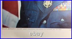 5 Vtg Vietnam War Era United States Air Force Posters / Prints USAF Miniguns &