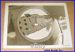 5 WWII OFFICIAL UNITED STATES Air Force Military Airplane NOSE ART 8x10 PHOTOS
