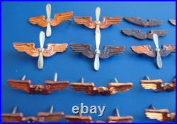 61 PC LOT USAAS United States Army Air Service Lapel Pin Badge Air Force Corps