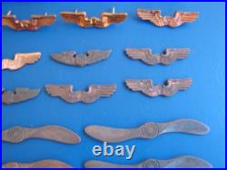 61 PC LOT USAAS United States Army Air Service Lapel Pin Badge Air Force Corps