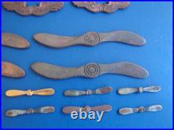 61 PC LOT USAAS United States Army Air Service Lapel Pin Badge Air Force Corps