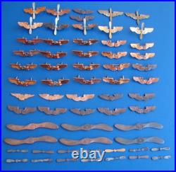 61 PC LOT USAAS United States Army Air Service Lapel Pin Badge Air Force Corps