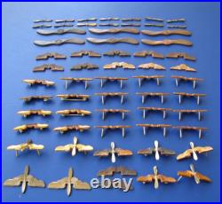 61 PC LOT USAAS United States Army Air Service Lapel Pin Badge Air Force Corps