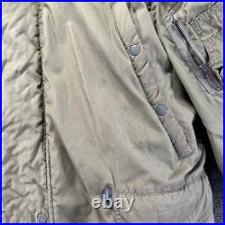 70s Vintage Military 1972 Dated Vietnam War USAF N-3B Modified Parka Jacket