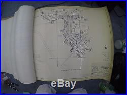 71 Pages USAF Wurtsmith AFB 300 Housing Unit Blueprints 1963