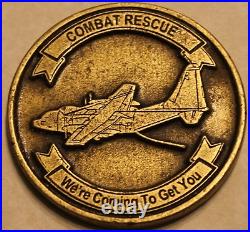 71st Rescue / Combat Rescue Moody AFB, GA Air Force Pararescue PJ Challenge Coin