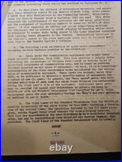 7 PAGES U. S. Army Air Forces letters dated September 13, 1944, Aps-15 Air Force