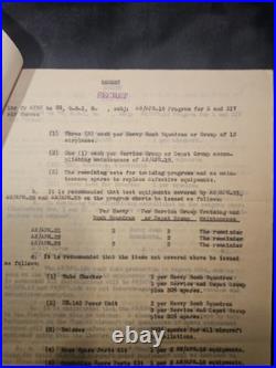 7 PAGES U. S. Army Air Forces letters dated September 13, 1944, Aps-15 Air Force