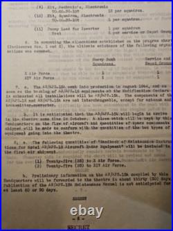 7 PAGES U. S. Army Air Forces letters dated September 13, 1944, Aps-15 Air Force